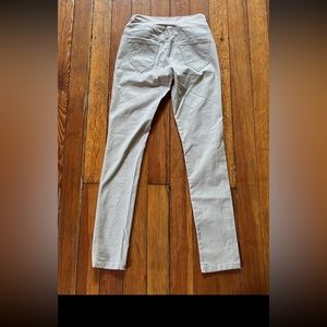 Rosie Pope maternity chino tan skinny leg leggings pants size xs EUC